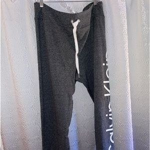 Plus size Calvin Klein sweatpants